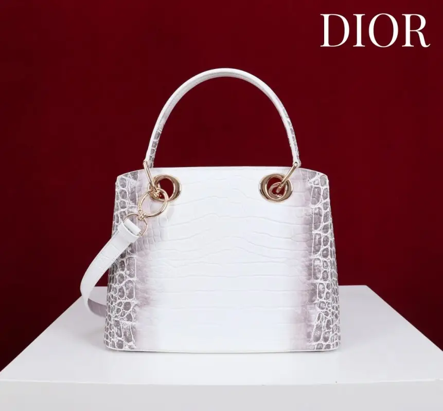 Christian Dior A bag Dior Cigale 28 cm at skin crocodile — Photo 4
