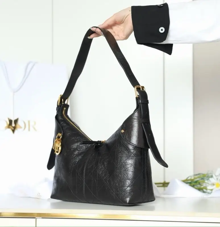 Christian Dior A bag Flat Macrocannage Medium 28 cm at veal skin — Photo 3