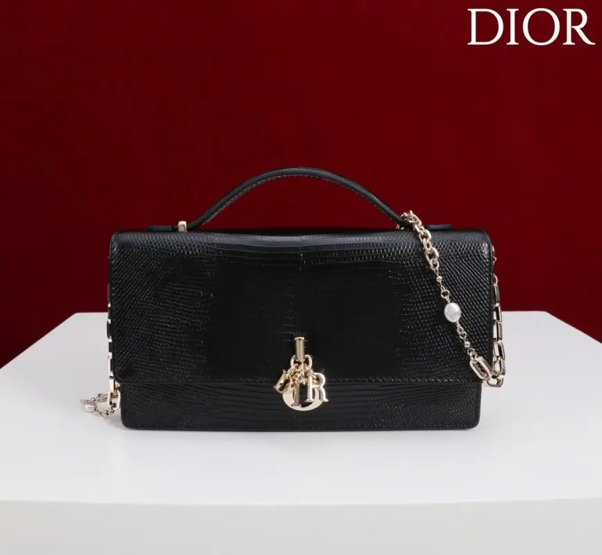 Christian Dior Сумка Lady Dior Flap Chain Clutch 21 см — Фото 1
