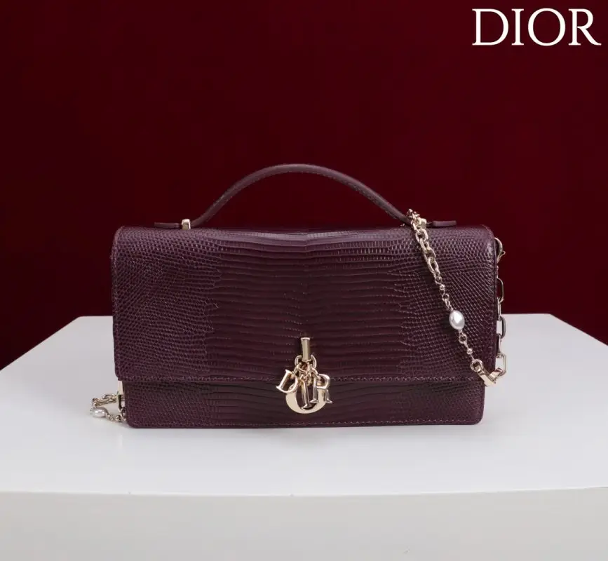 Christian Dior Сумка Lady Dior Flap Chain Clutch 21 см — Фото 1