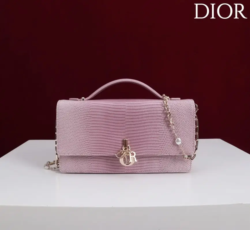 Christian Dior — Сумка Lady Dior Flap Chain Clutch 21 см