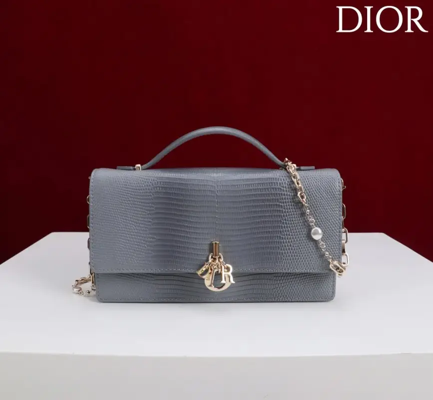 Christian Dior — Сумка Lady Dior Flap Chain Clutch 21 см