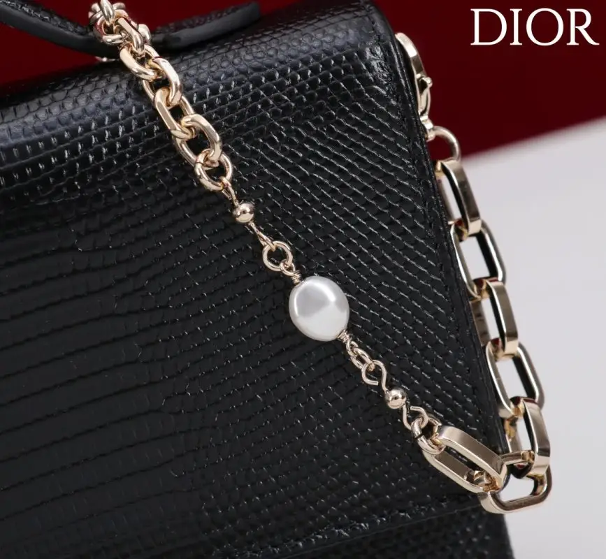 Christian Dior Сумка Lady Dior Flap Chain Clutch 21 см — Фото 2