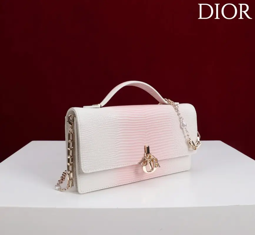 Christian Dior Сумка Lady Dior Flap Chain Clutch 21 см — Фото 2
