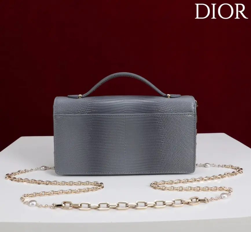 Christian Dior Сумка Lady Dior Flap Chain Clutch 21 см — Фото 3