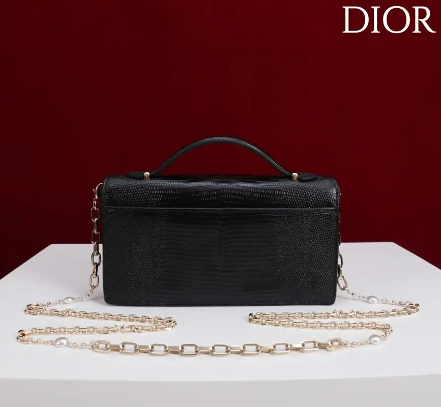 Christian Dior Сумка Lady Dior Flap Chain Clutch 21 см — Фото 4
