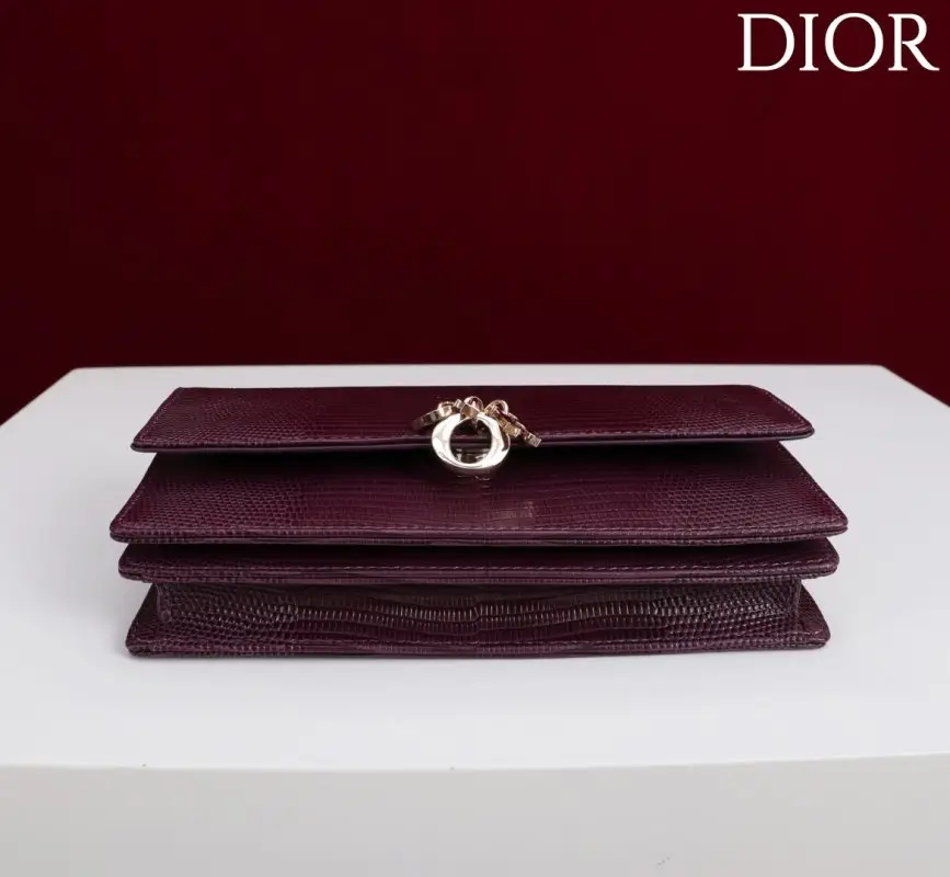 Christian Dior Сумка Lady Dior Flap Chain Clutch 21 см — Фото 4