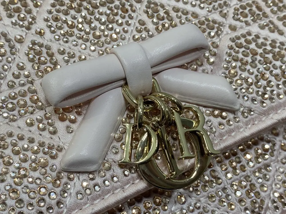 Christian Dior A bag Miss Dior 21 cm decorated кристалами — Photo 3
