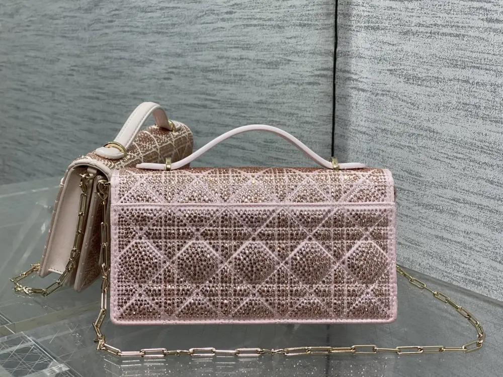 Christian Dior A bag Miss Dior 21 cm decorated кристалами — Photo 4