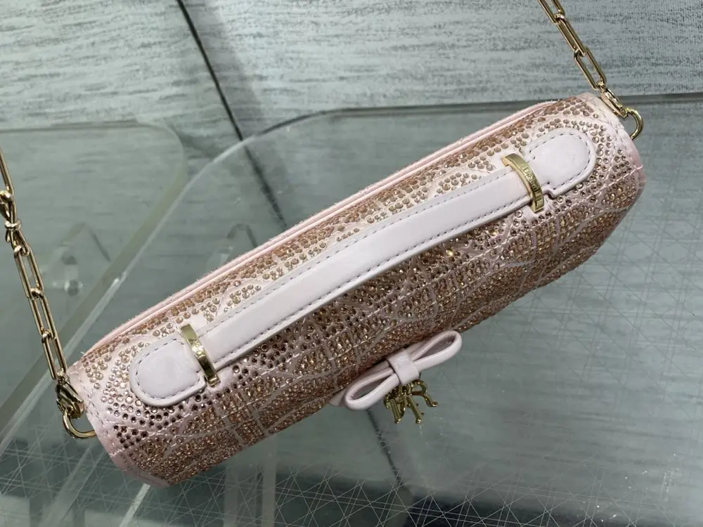 Christian Dior A bag Miss Dior 21 cm decorated кристалами — Photo 5