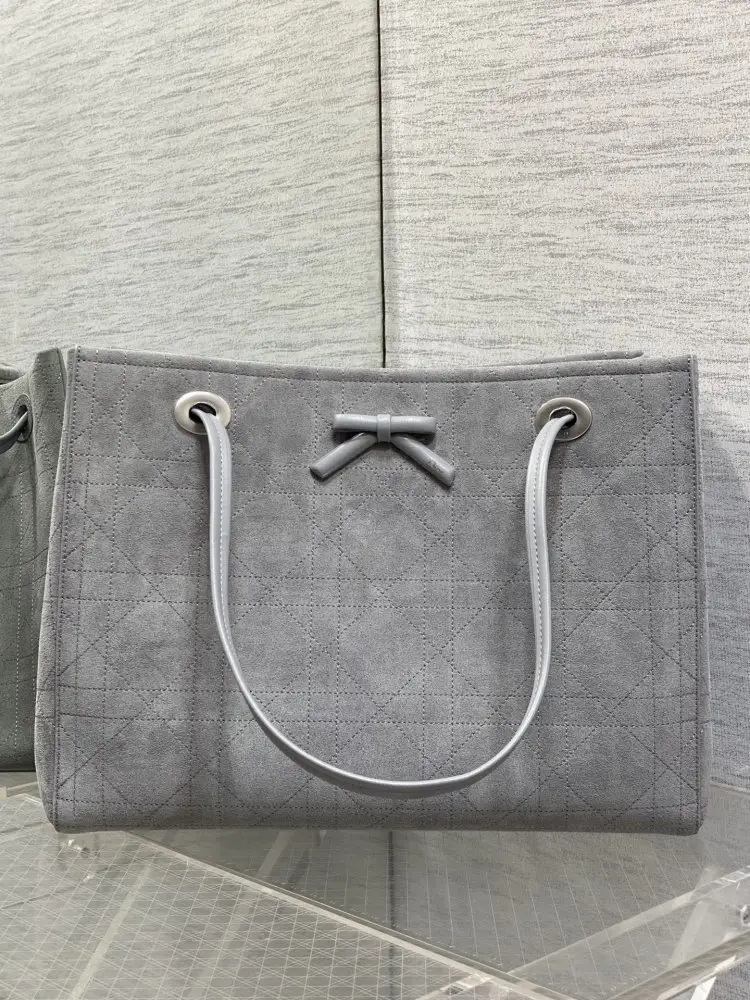 Christian Dior — Сумка тоут 37 см з замші