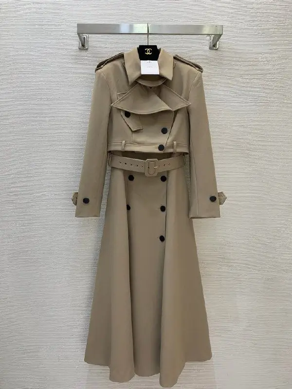 Christian Dior Длинный тренч женский — Фото 2