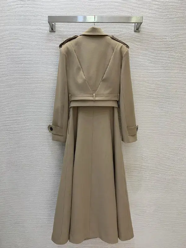 Christian Dior Длинный тренч женский — Фото 4
