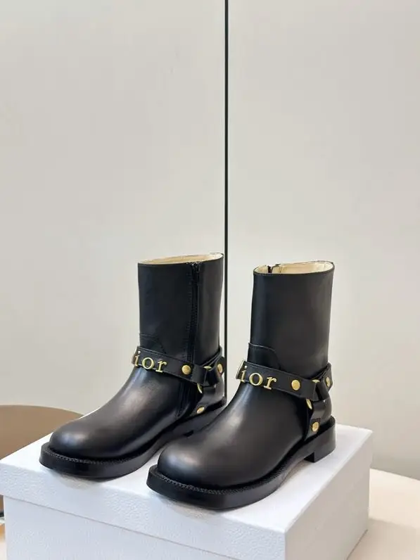 Christian Dior — Ankle boots at British style