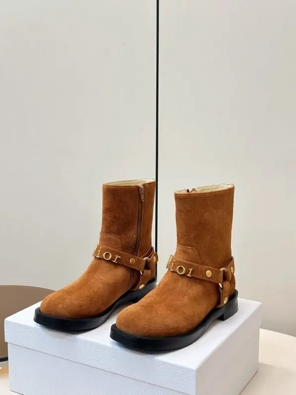 Christian Dior — Ankle boots at British style