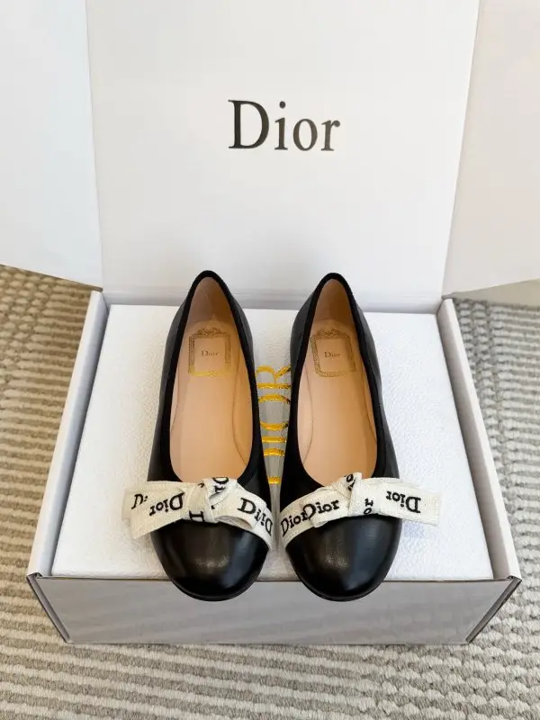Christian Dior — Ballet shoes J'Adior from bow