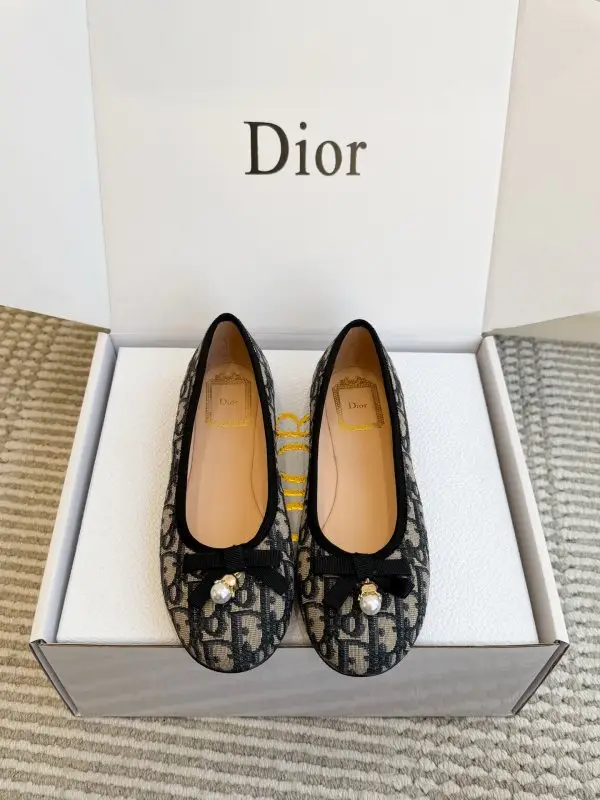 Christian Dior — Балетки J'Adior с бантом