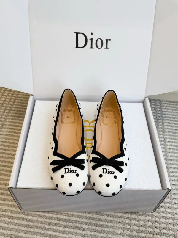 Christian Dior — Балетки J'Adior с бантом