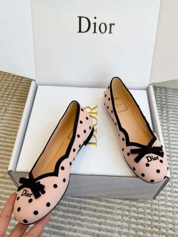 Christian Dior Балетки J'Adior с бантом — Фото 4