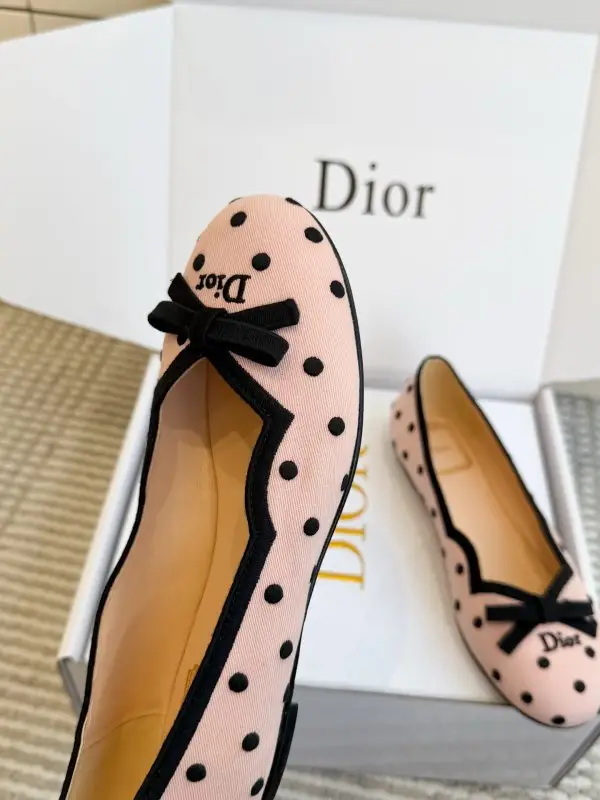 Christian Dior Балетки J'Adior с бантом — Фото 5