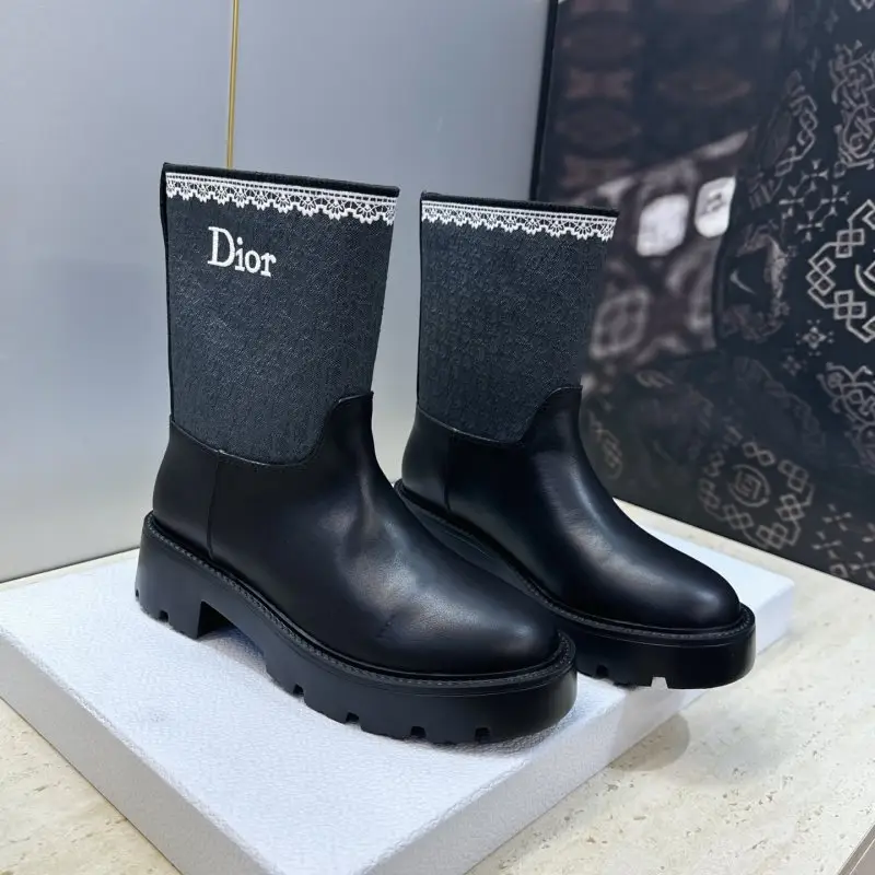 Christian Dior — Boots women's Dior Dentelle