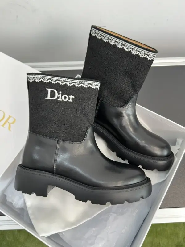 Christian Dior — Boots women's Dior Dentelle