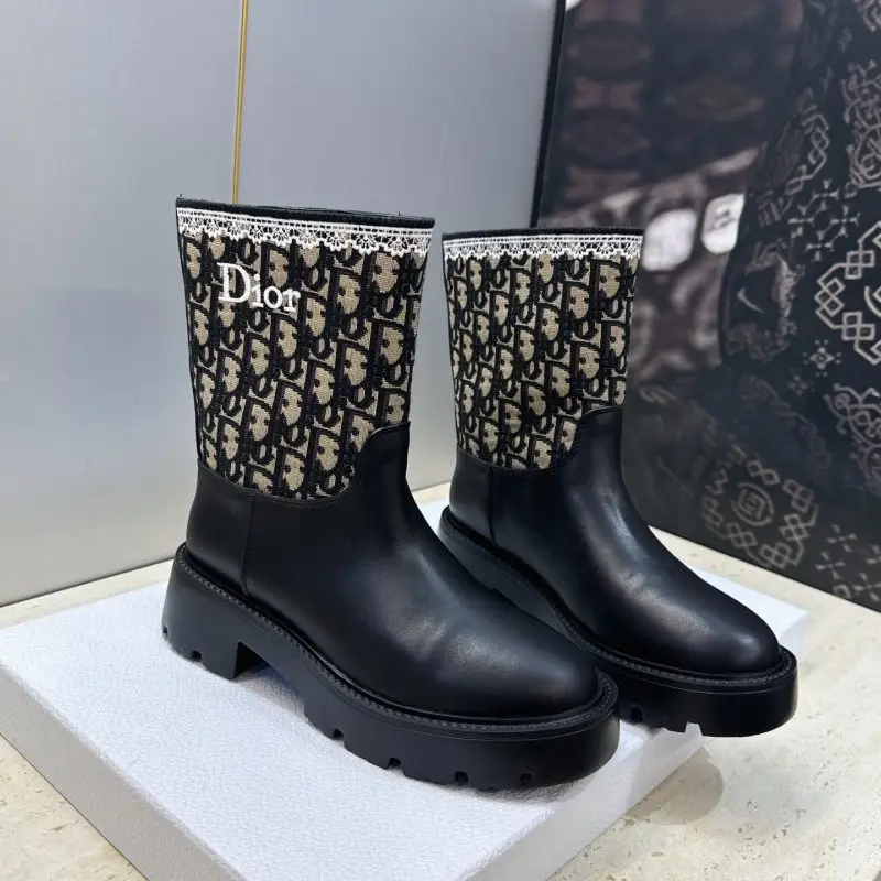 Christian Dior — Boots women's Dior Dentelle