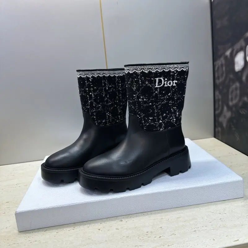 Christian Dior Ботинки женские Dior Dentelle — Фото 3
