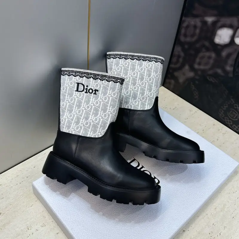 Christian Dior Boots women's Dior Dentelle — Photo 4