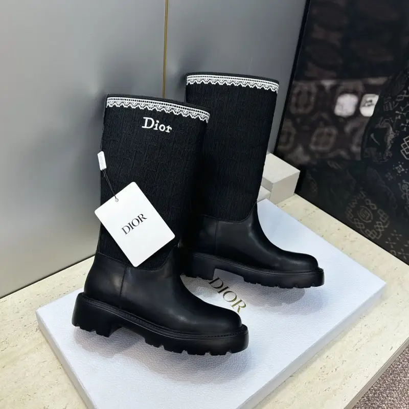 Christian Dior Чоботи жіночі Dior Dentelle — Фото 4