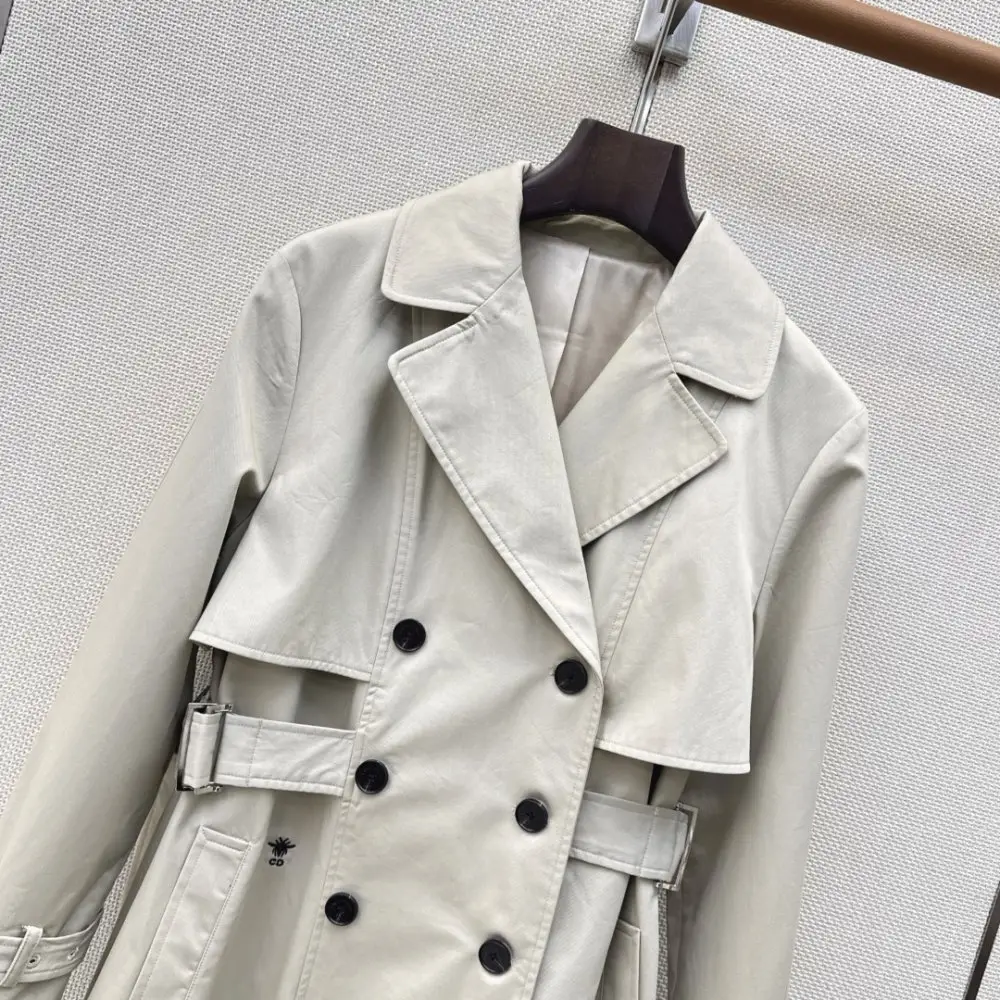 Christian Dior Класичний довгий тренч — Фото 3