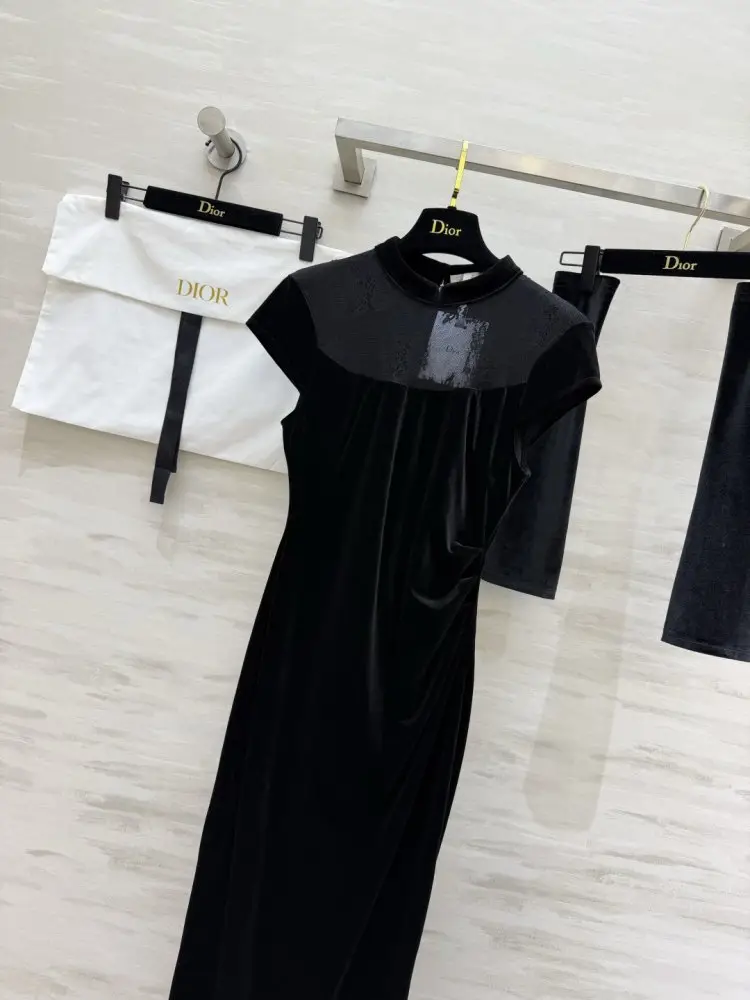 Christian Dior Dress velvet — Photo 2