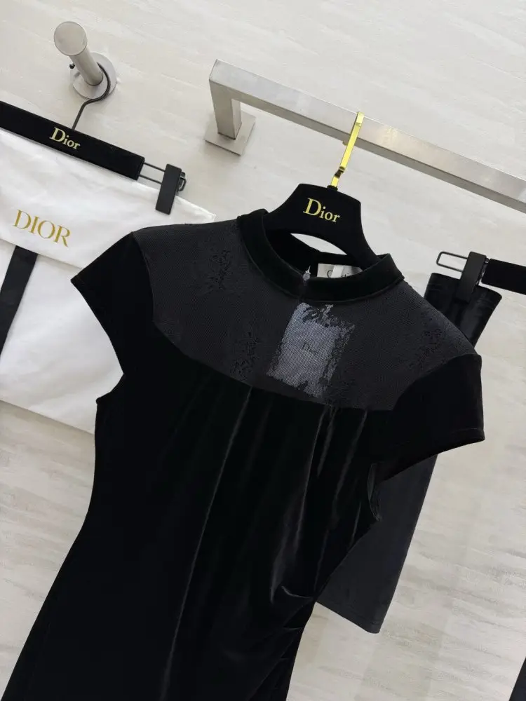 Christian Dior Dress velvet — Photo 4