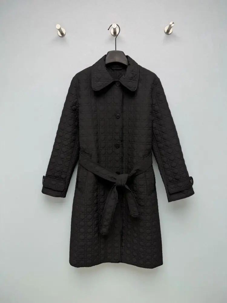 Christian Dior — Long comforters coat Princess Dior