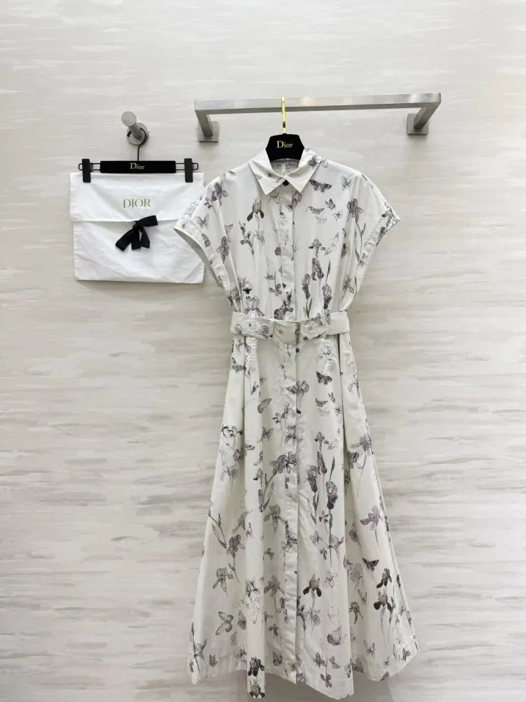 Christian Dior — Довге Плаття, Сукня-сорочка