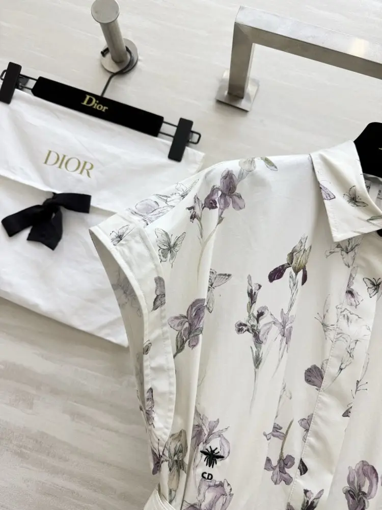 Christian Dior Довге Плаття, Сукня-сорочка — Фото 3