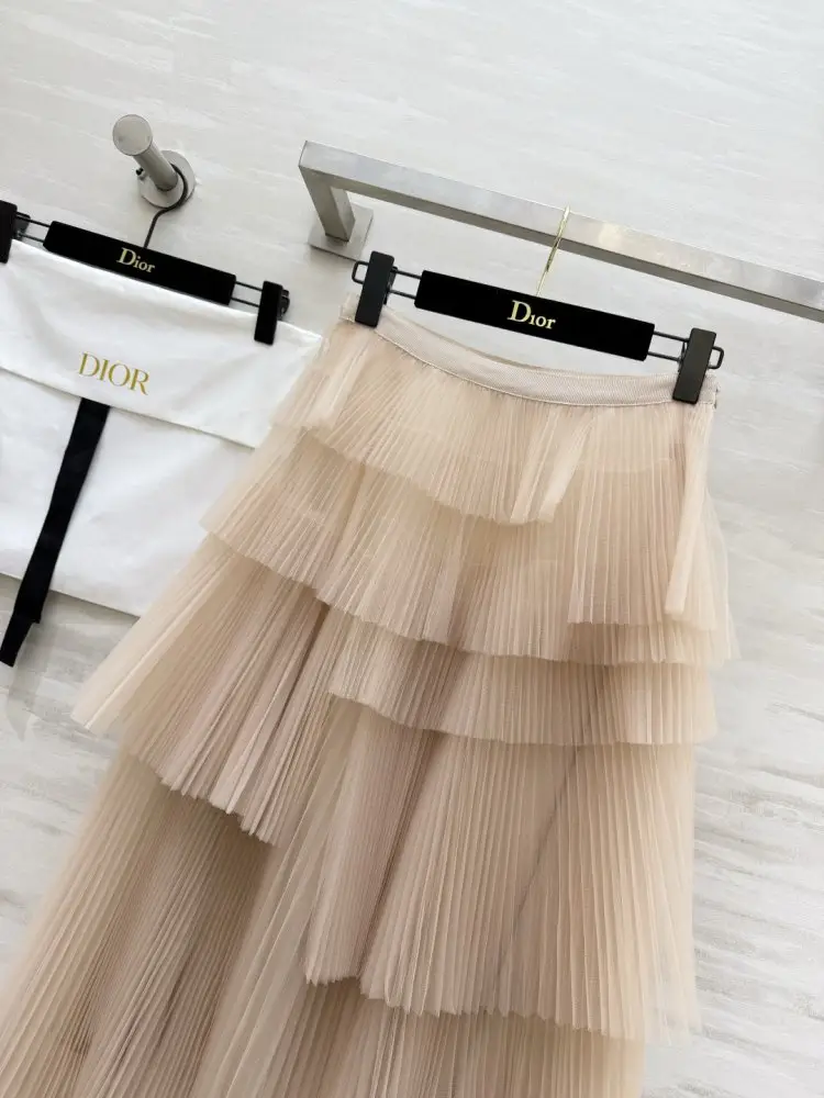 Christian Dior Multilayer skirt of tulle — Photo 2