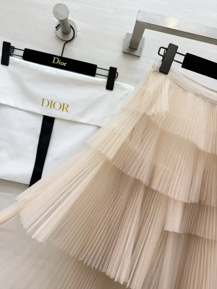 Christian Dior Multilayer skirt of tulle — Photo 3