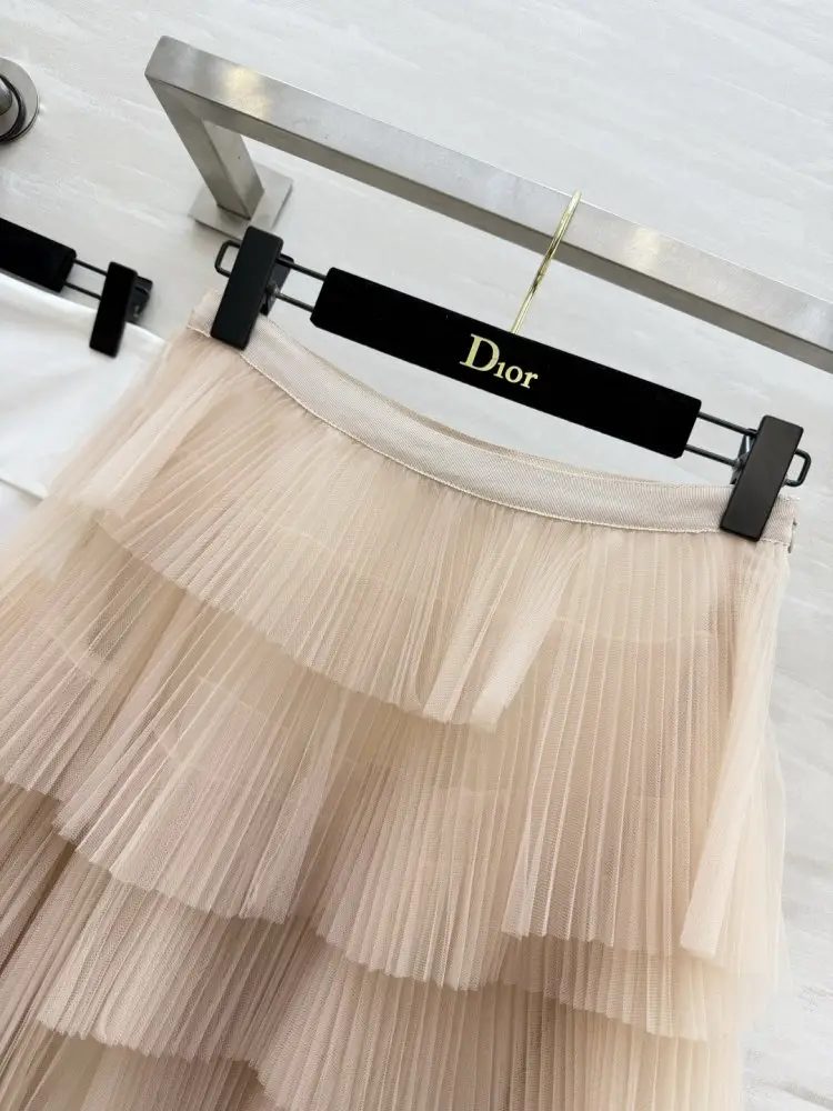 Christian Dior Multilayer skirt of tulle — Photo 4