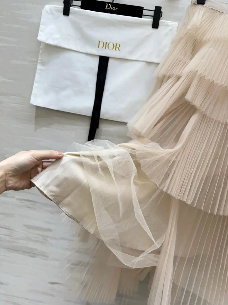Christian Dior Multilayer skirt of tulle — Photo 5