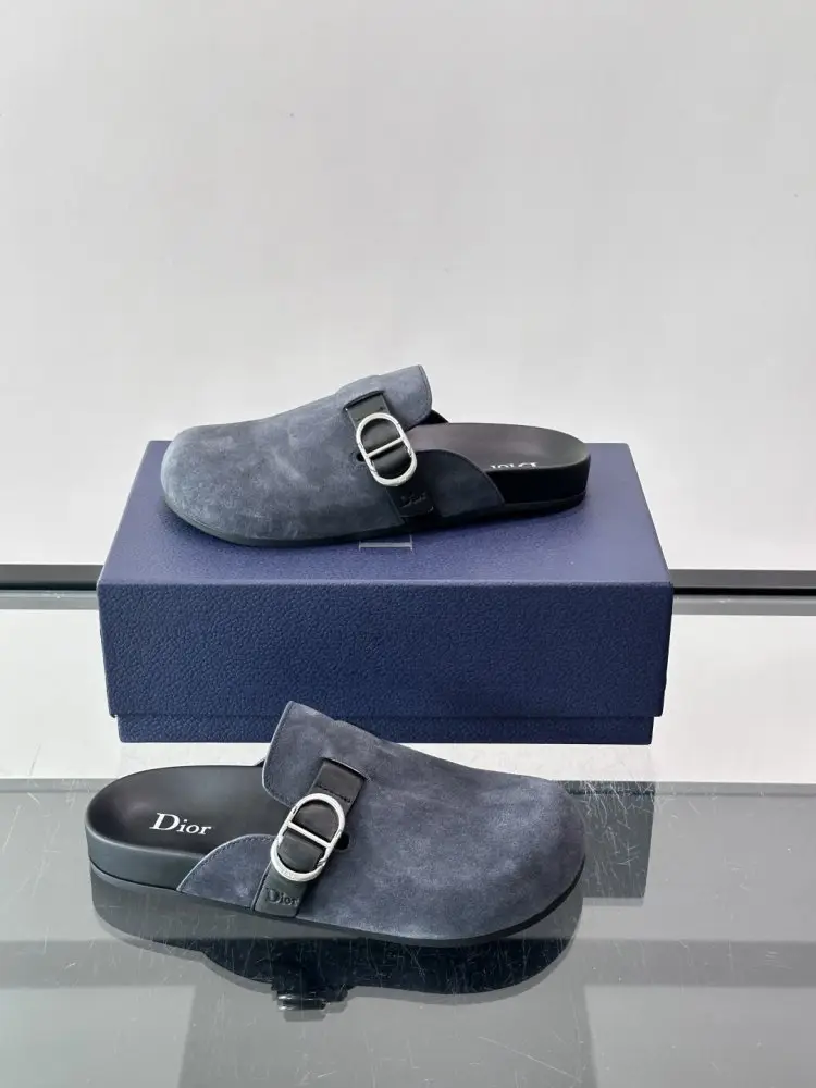 Christian Dior Мюли мужские Dior Aqua — Фото 4