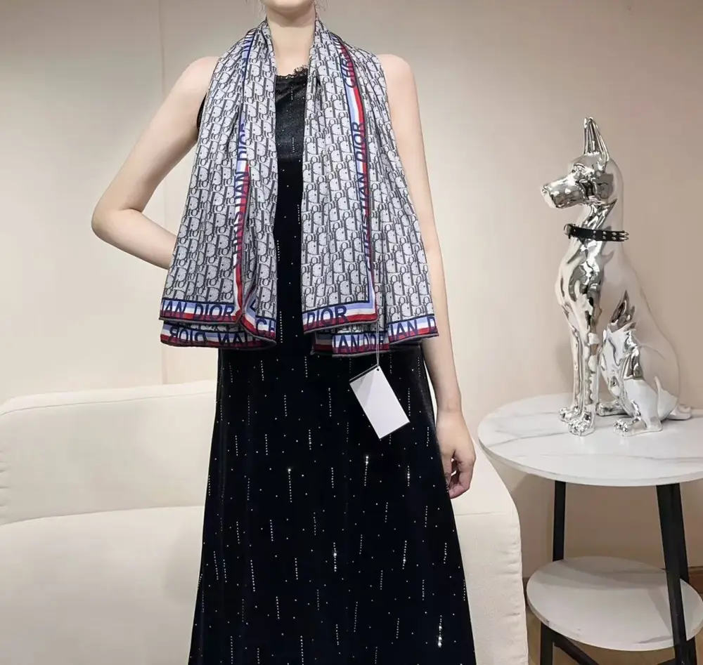 Christian Dior Шарф з кашеміру — Фото 2
