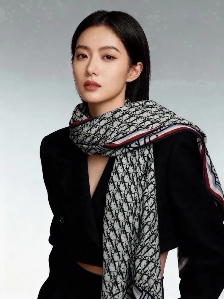 Christian Dior Scarf of cashmere — Photo 3