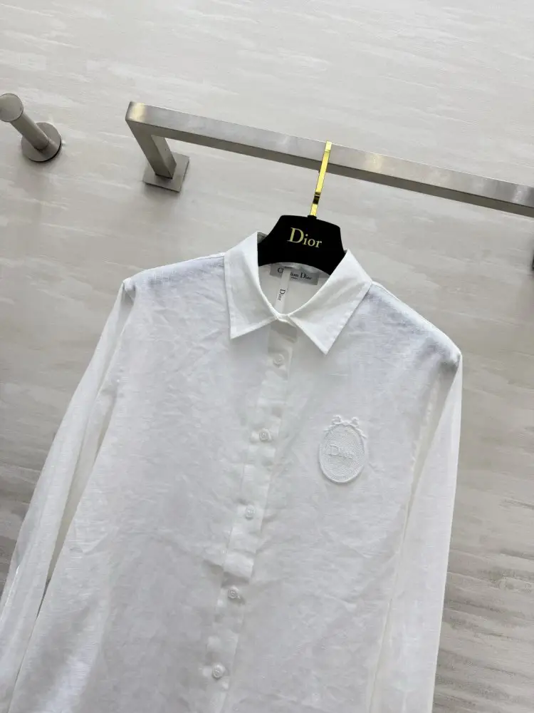 Christian Dior Shirt linen women's — Photo 5