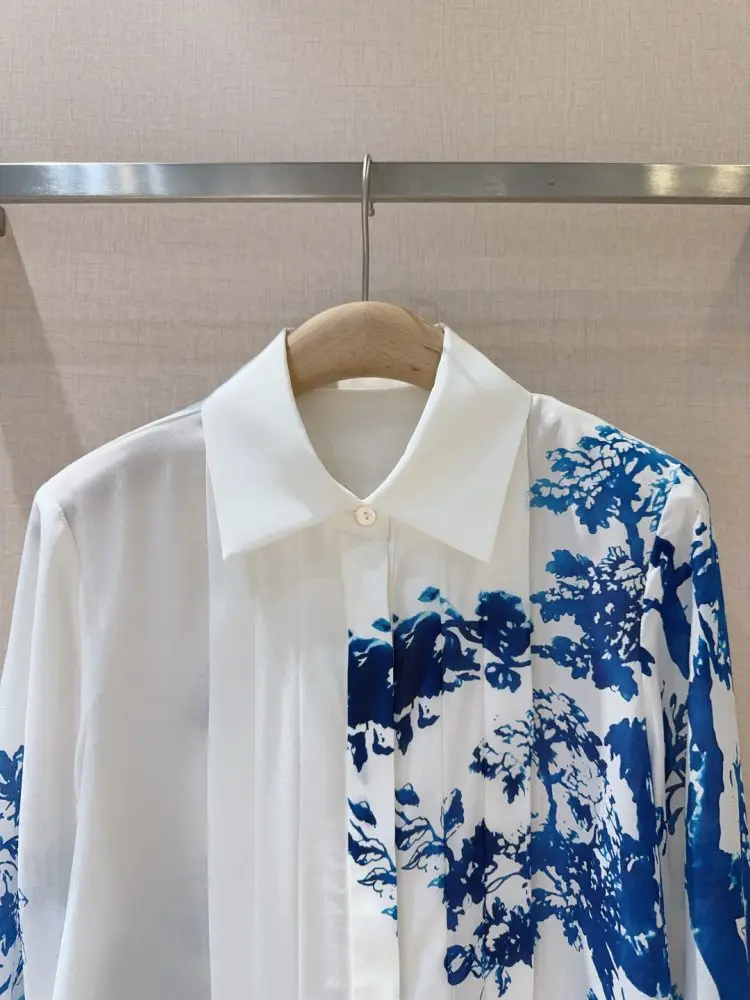 Christian Dior Shirt silk women's — Photo 2