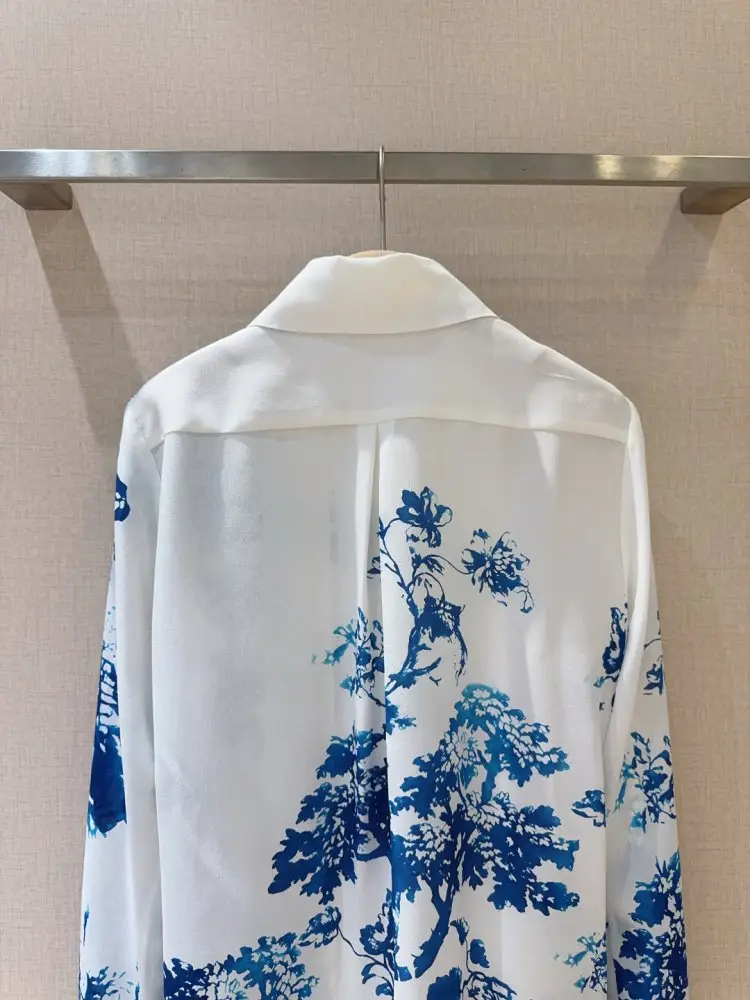 Christian Dior Shirt silk women's — Photo 4