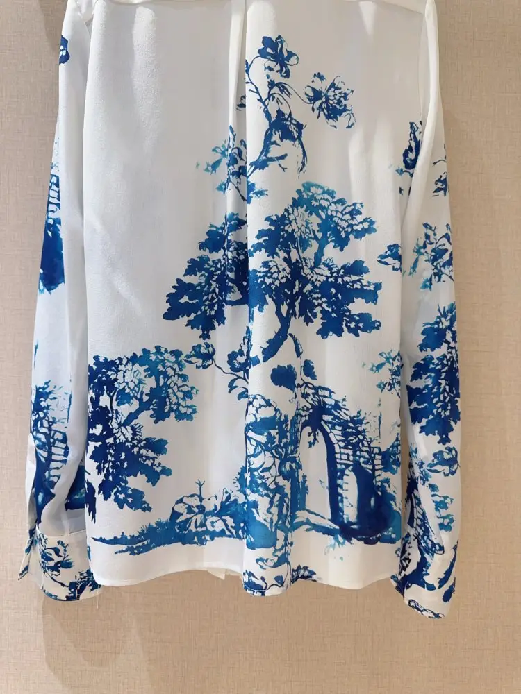 Christian Dior Shirt silk women's — Photo 5