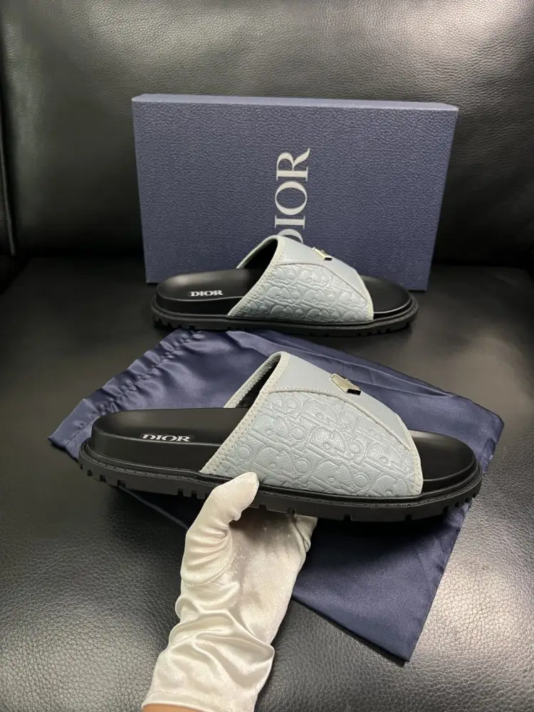 Christian Dior Шльопанці чоловічі — Фото 4