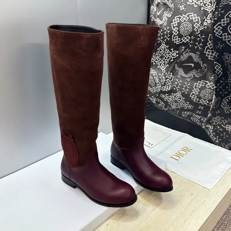 Жіночі високі чоботи Dior Medaillon