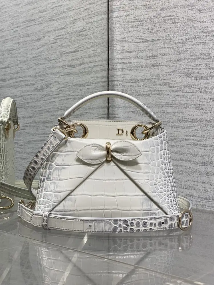 Christian Dior — Жіноча шкіряна сумка Dior Cigale 21 см